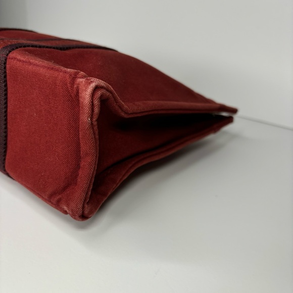 Low Start$5🔥Hermes Mini Canvas Fourre Tout PM Tote - Picture 6 of 14